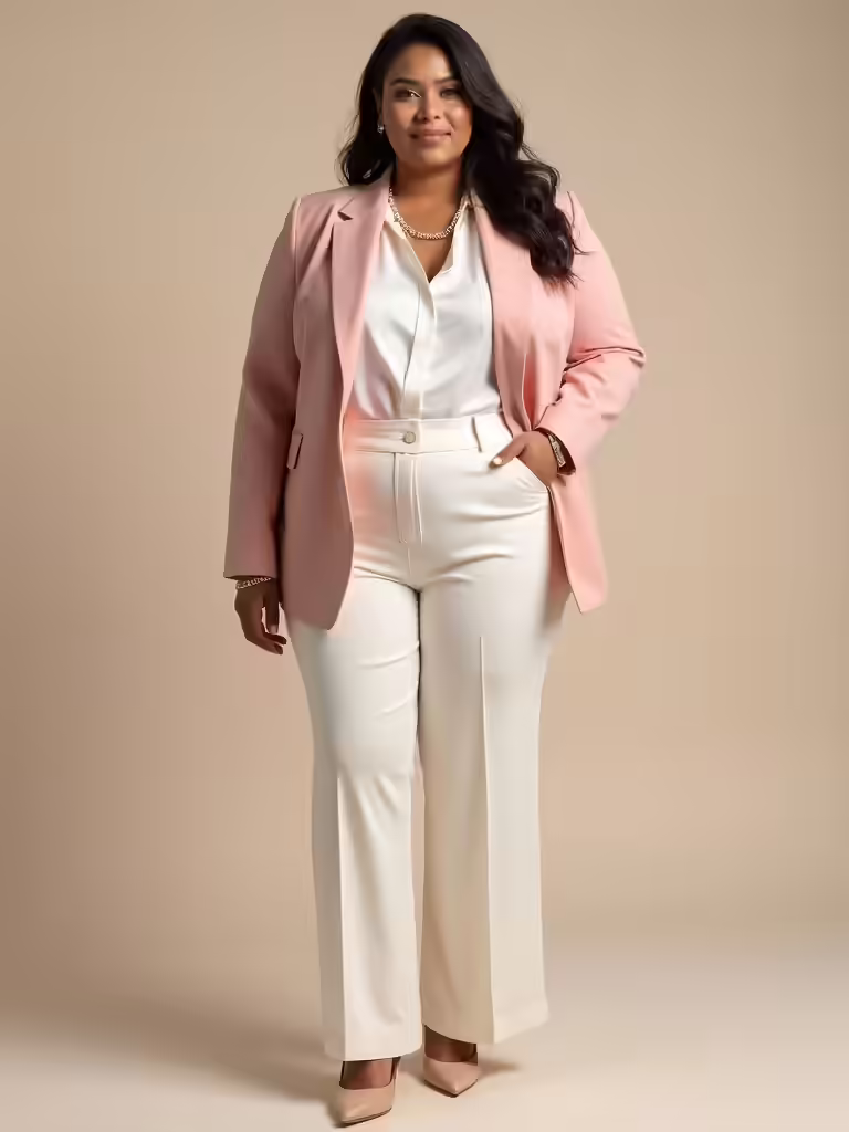 spring plus size power wardrobe