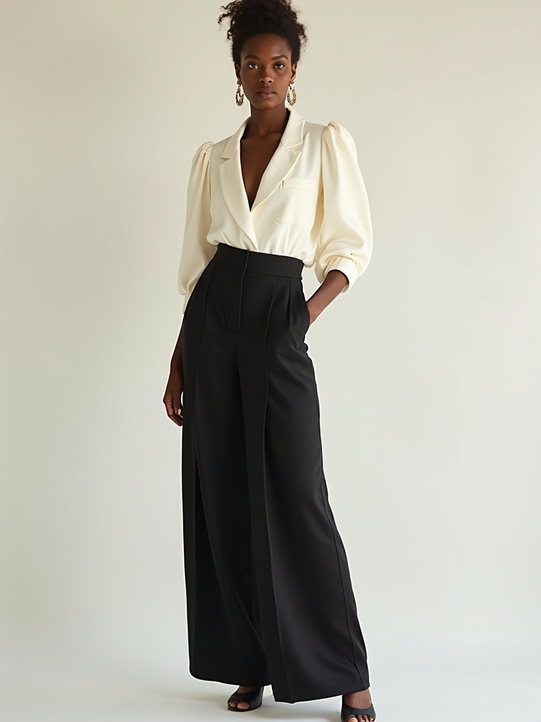 statement tops full length bottoms