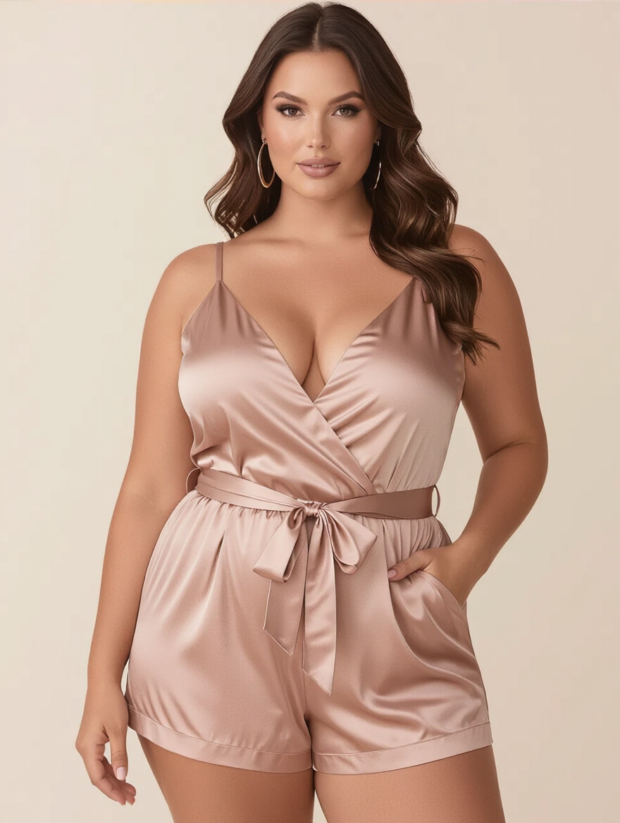 stylish comfortable plus size rompers