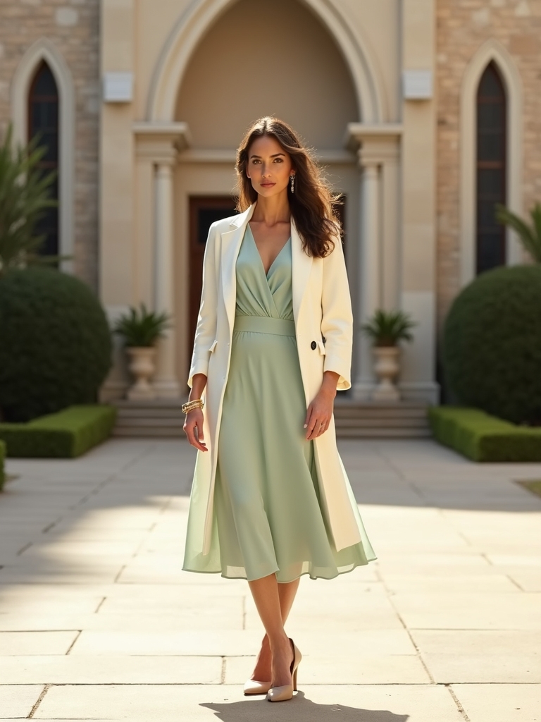 subtle summer church elegance