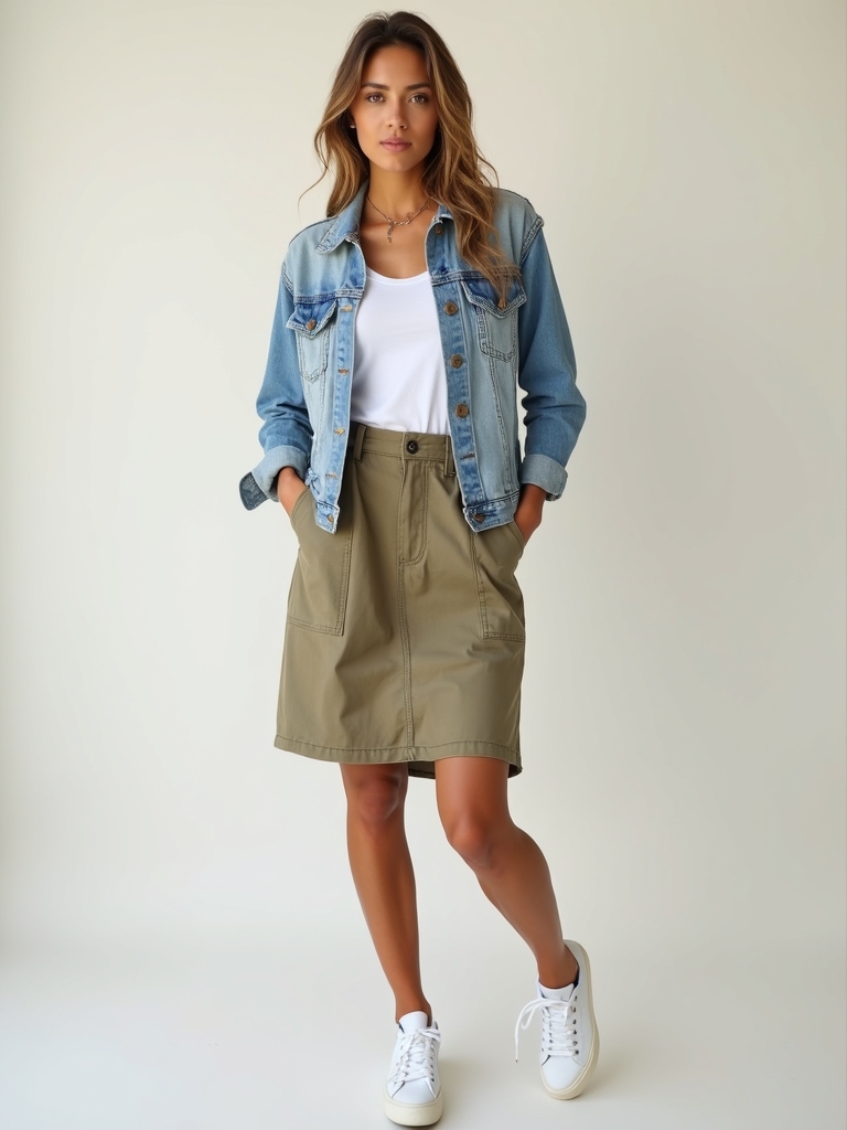 summer denim jacket versatility