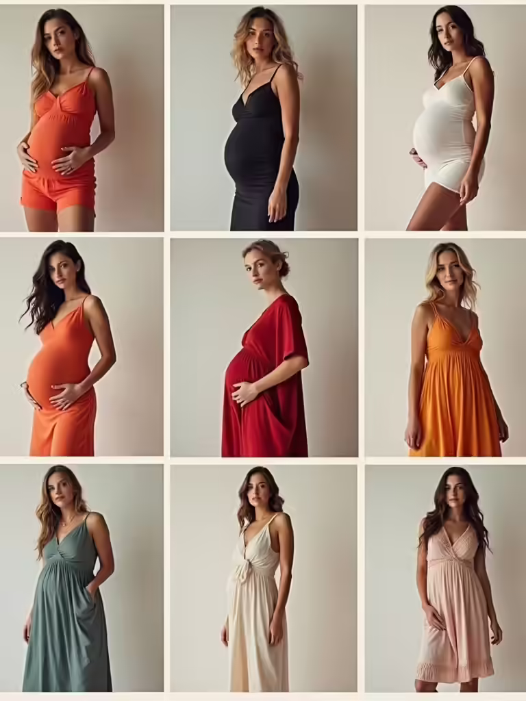 summer pregnancy outfit ideas