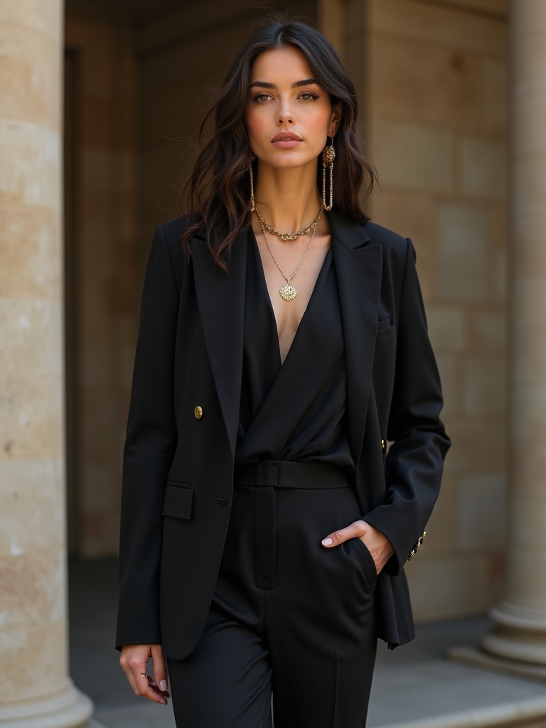 summer style in black