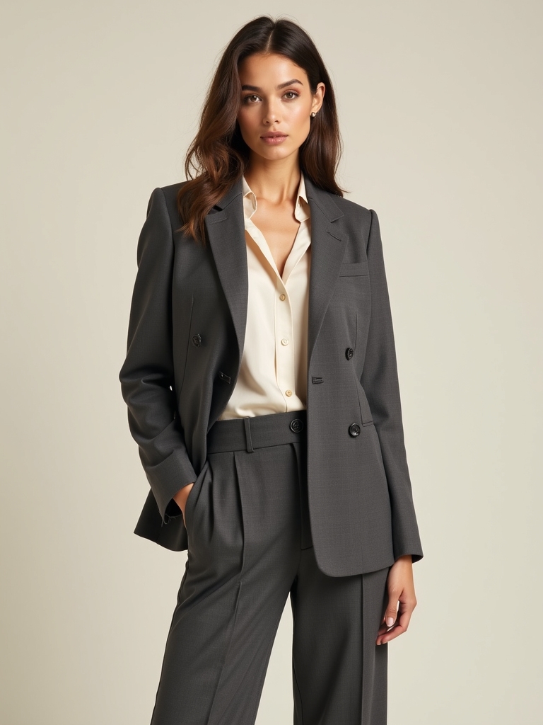 tailored blazers and trousers