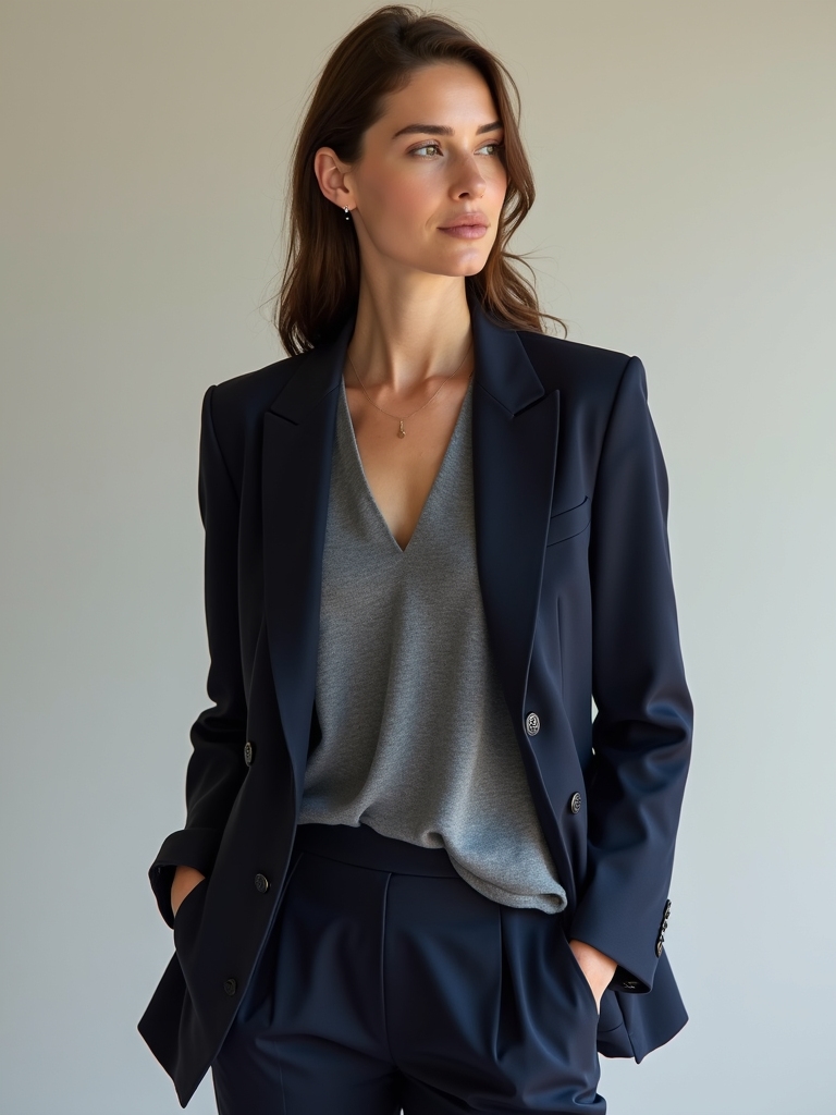 timeless monochrome outfit elegance