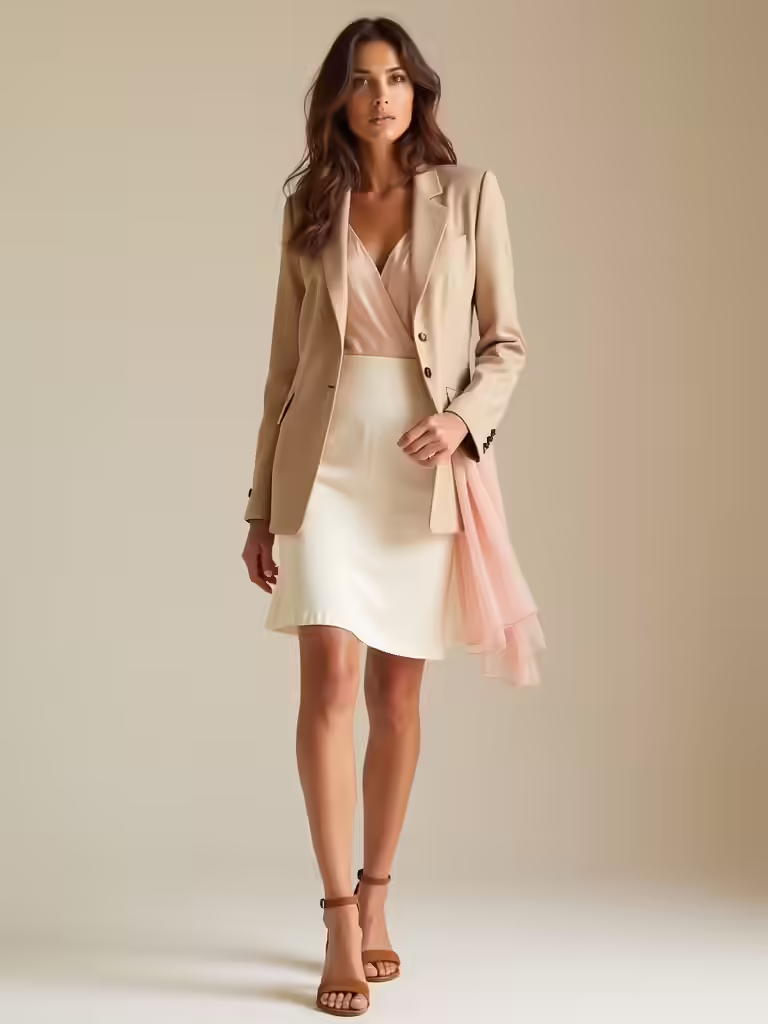 transitional layering for elegance