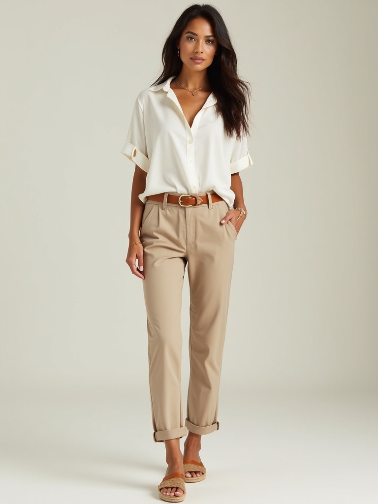 versatile tailored chinos style
