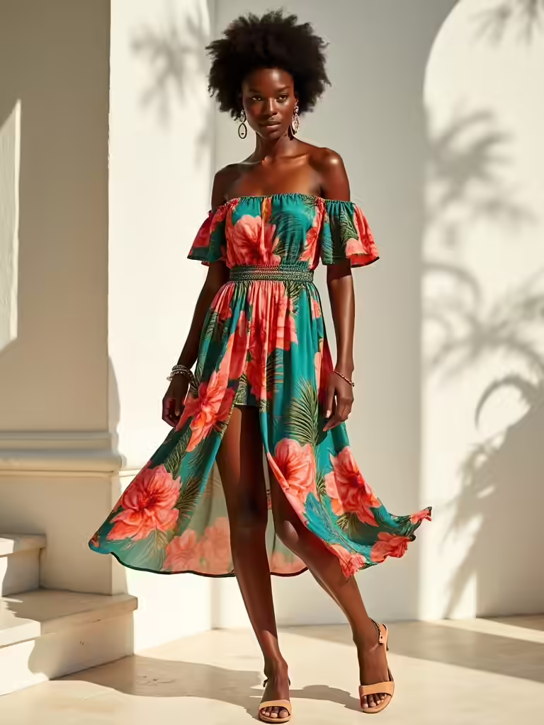 vibrant florals and bold prints