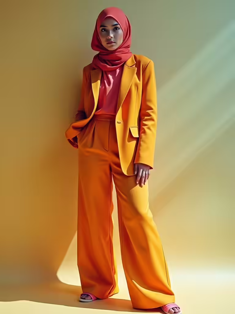 vibrant hijab summer styles