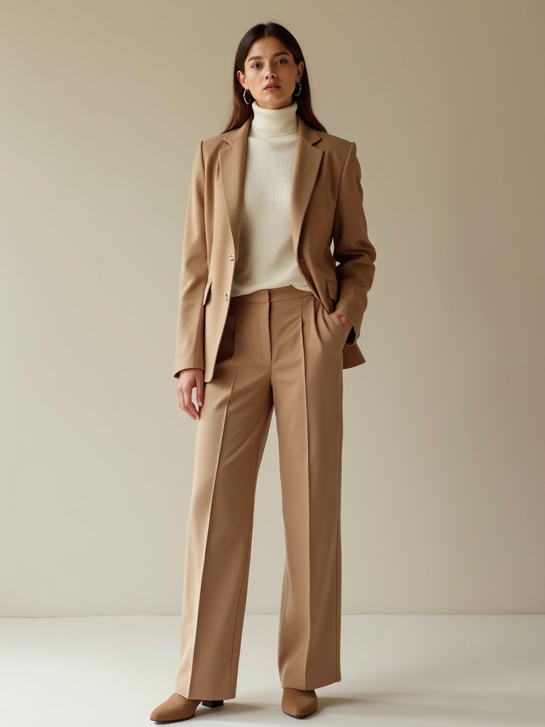 warm neutral professional attire tips