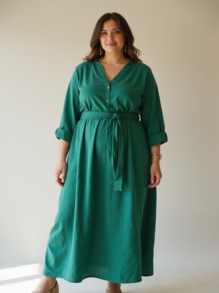 belted dresses for curves