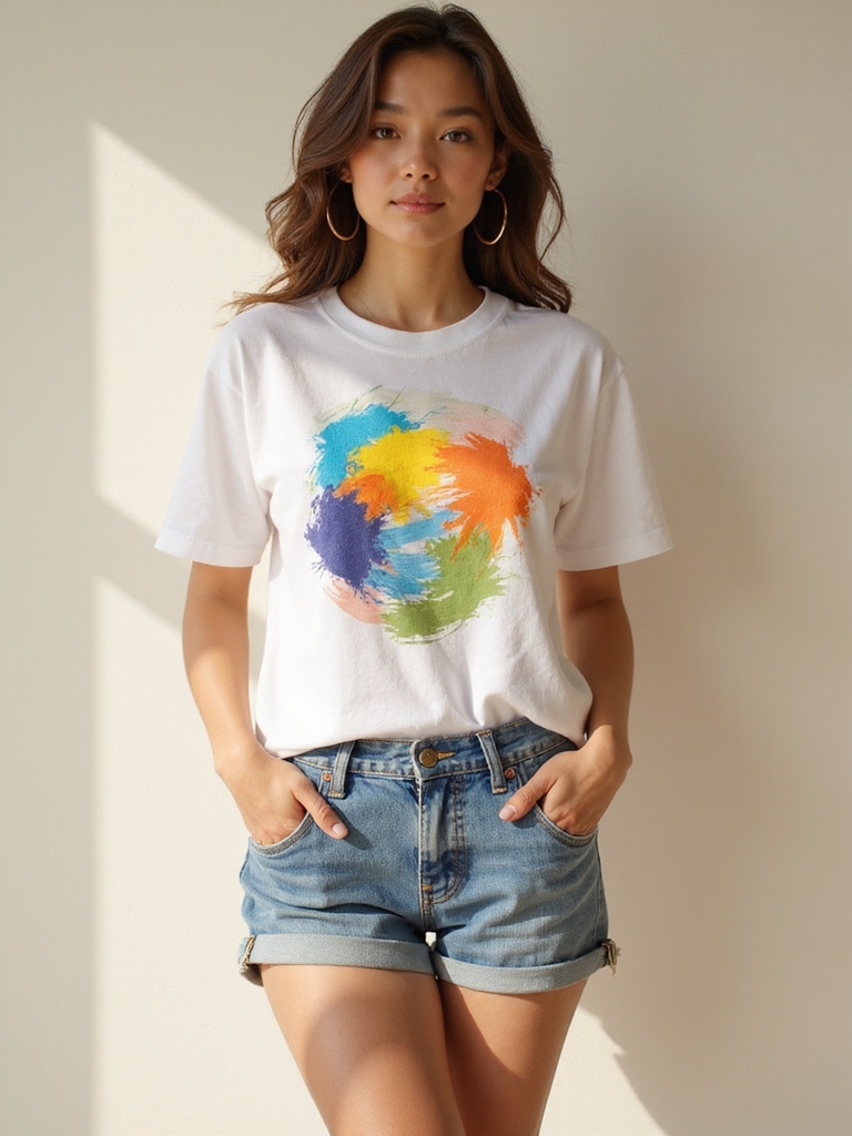 bold graphic tees effortless bottoms