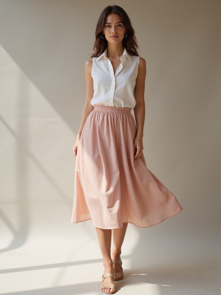 bold midi skirts for summer