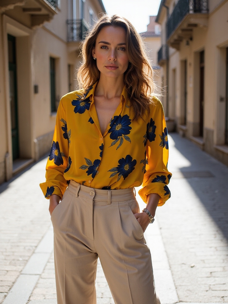 bold prints classic neutrals