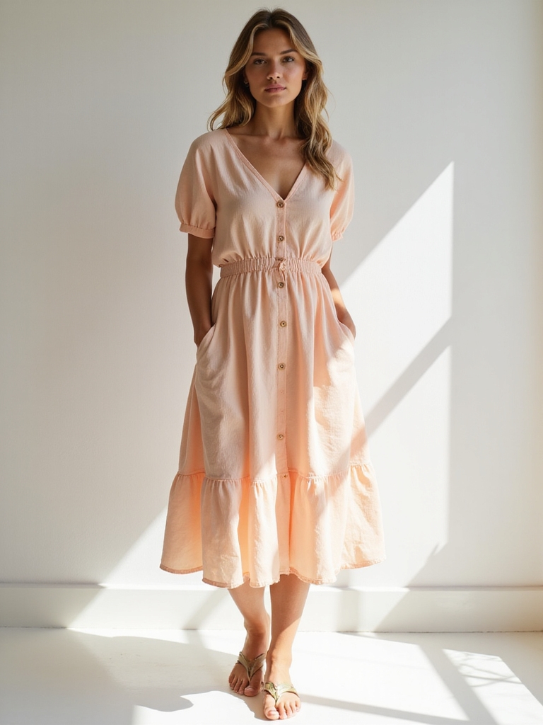 breathable cotton summer dresses