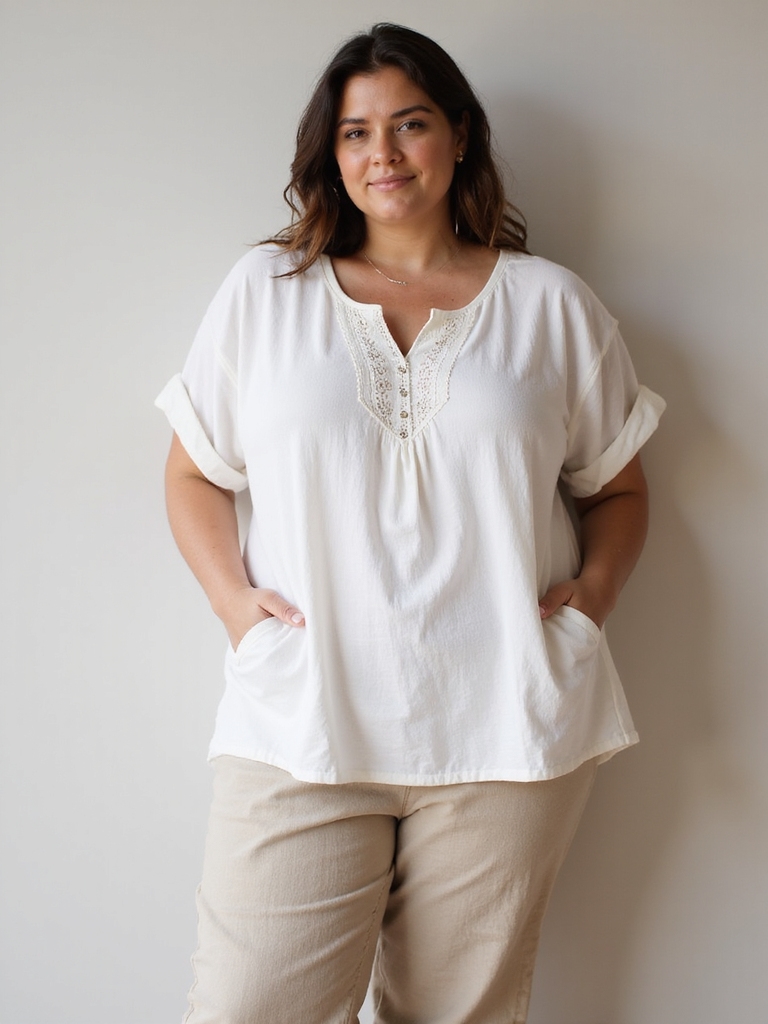 breathable cotton tunics comfort