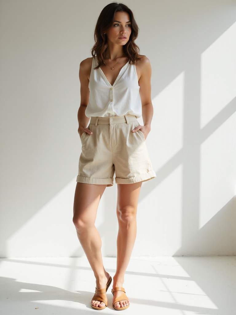 breathable fabric summer shorts