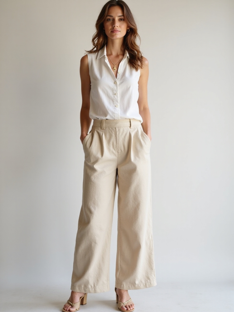 breathable linen pants style