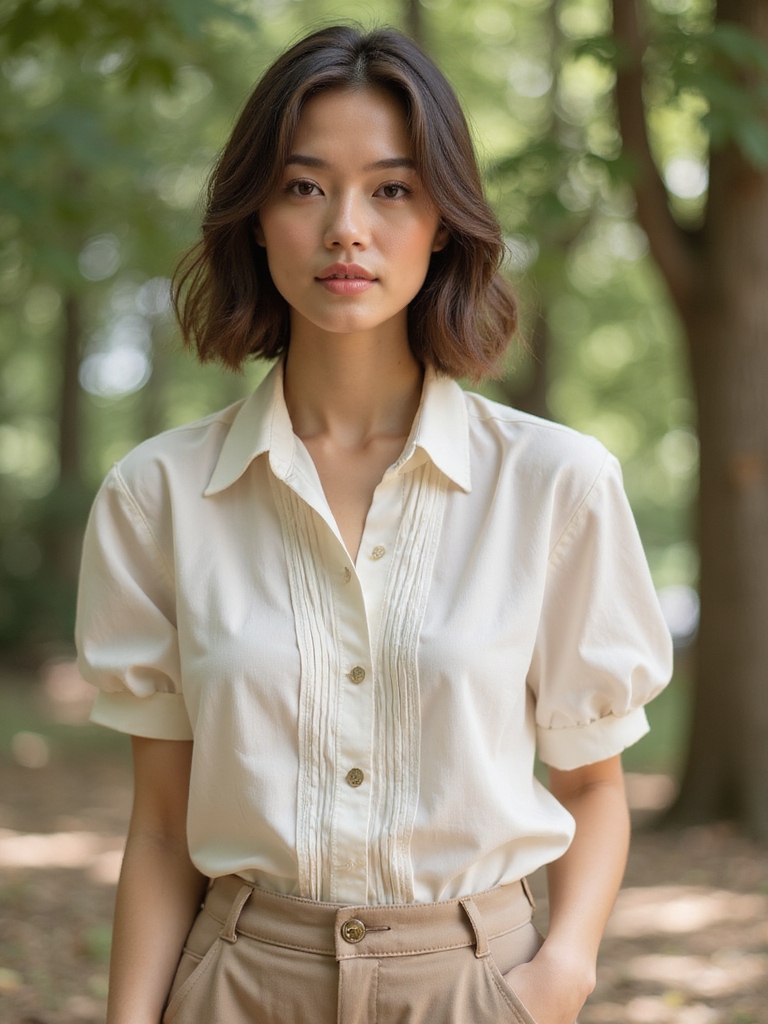 breathable stylish summer blouses