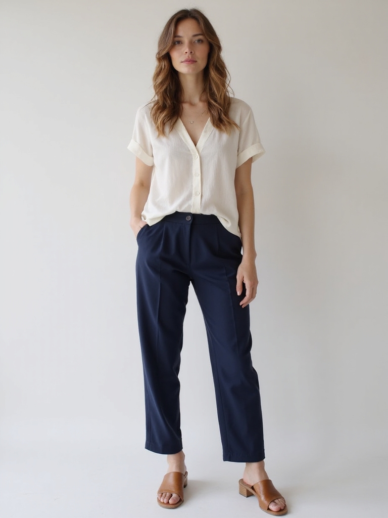 breathable summer office attire