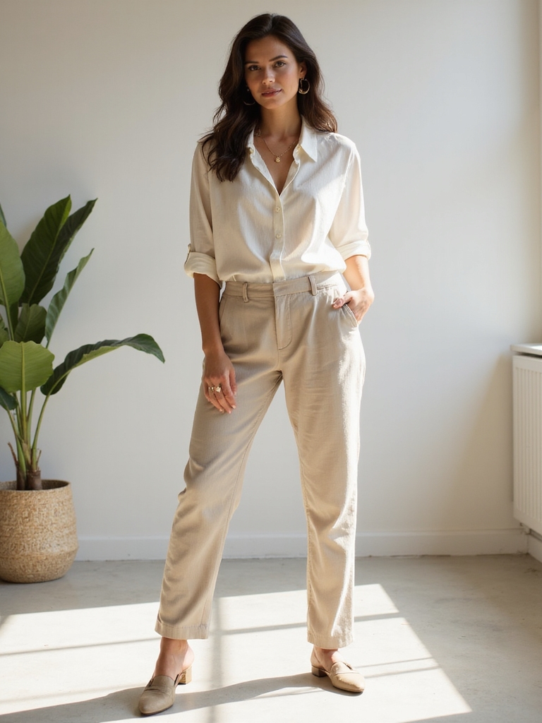 breathable summer office wear