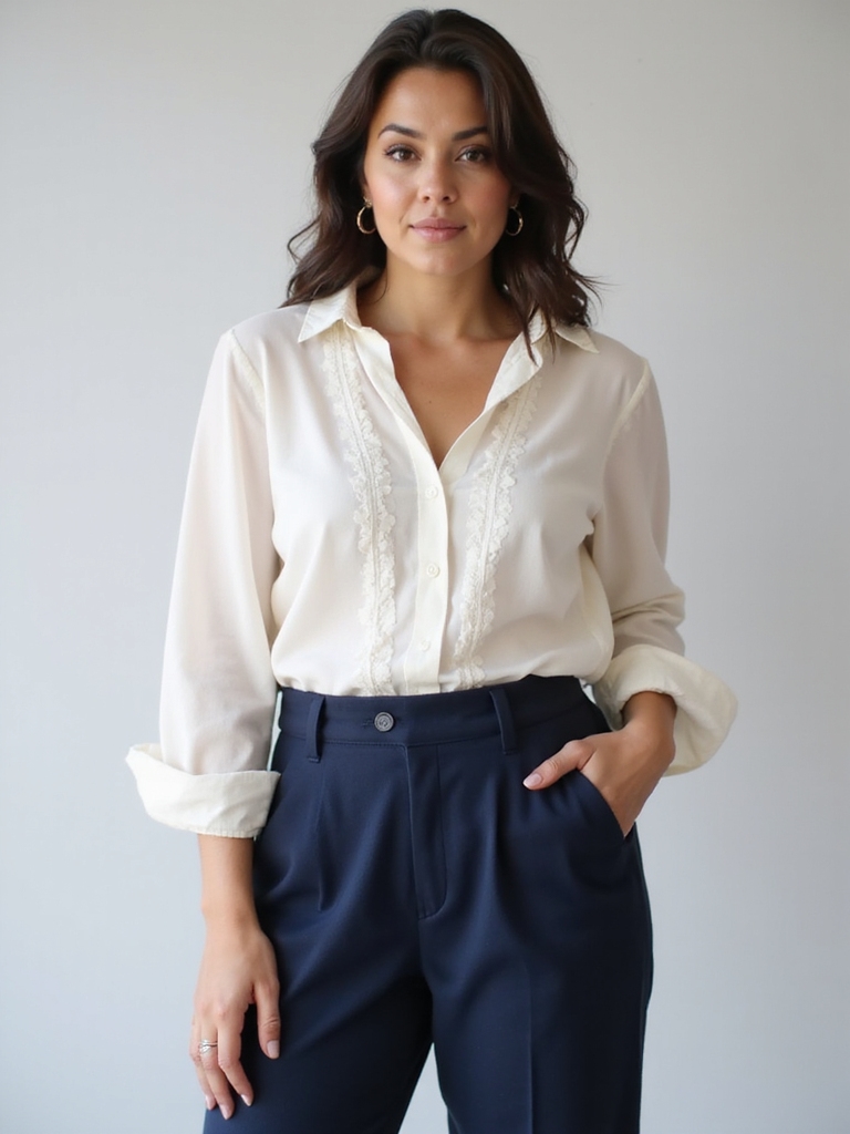 breezy blouses tailored summer pants