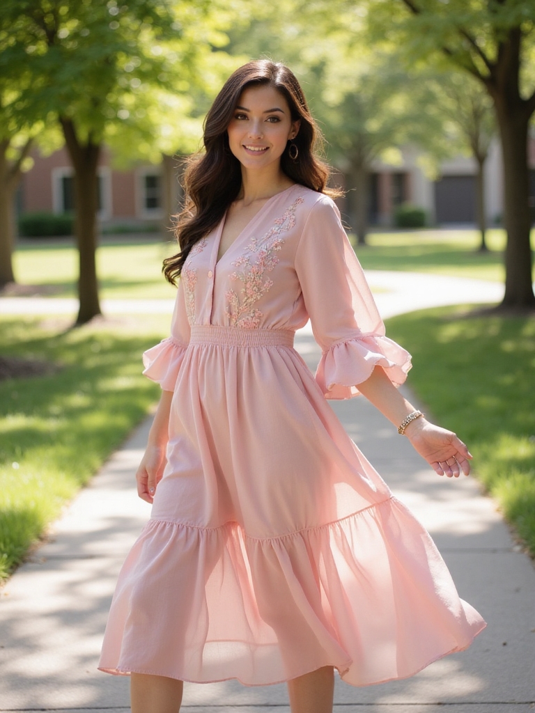 breezy dresses for spring adventures