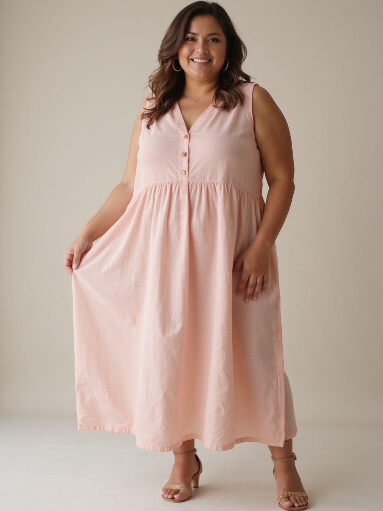 breezy plus size elegance