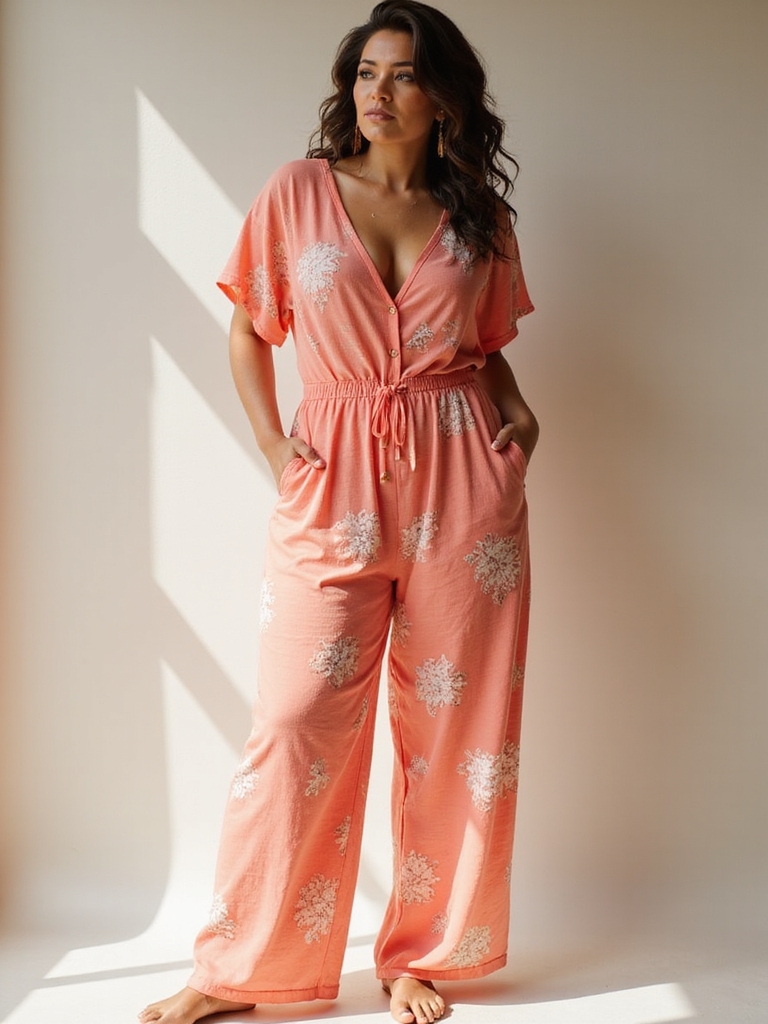 breezy plus size jumpsuits