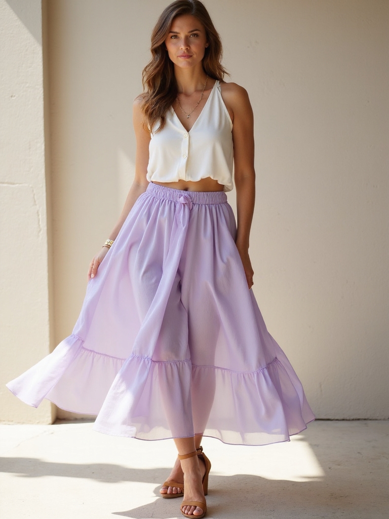 breezy skirts for summer elegance