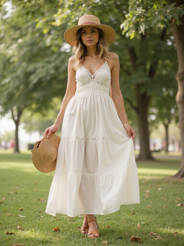 carefree summer picnic style