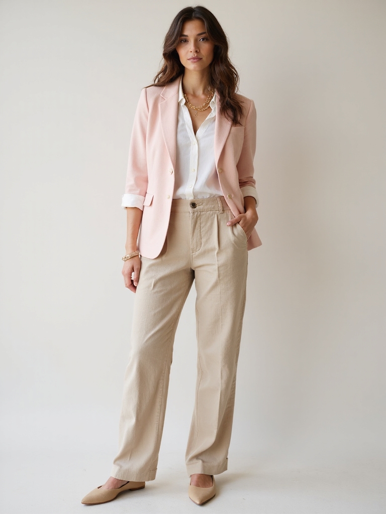 casual office spring outfits
