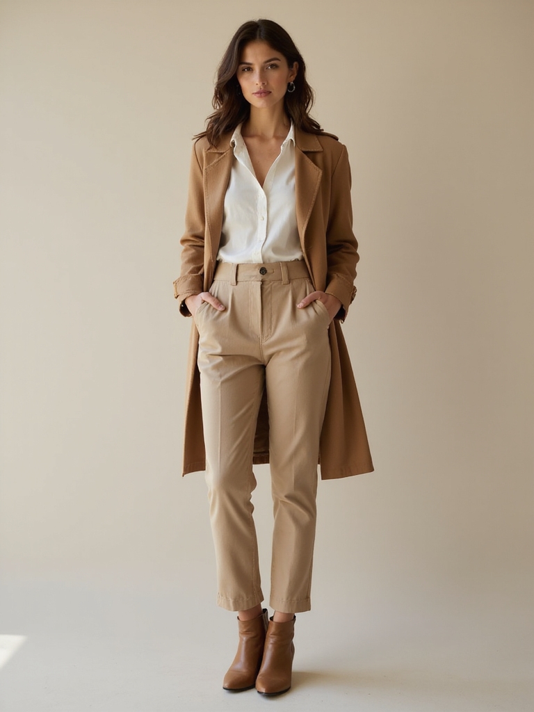 casual polished spring attire