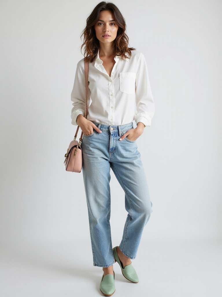 casual spring denim styling
