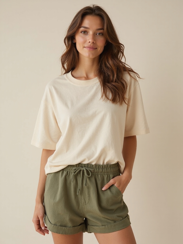 casual summer t shirt style