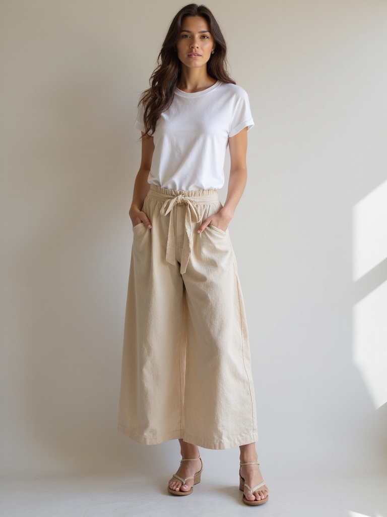 casual tees elegant skirts