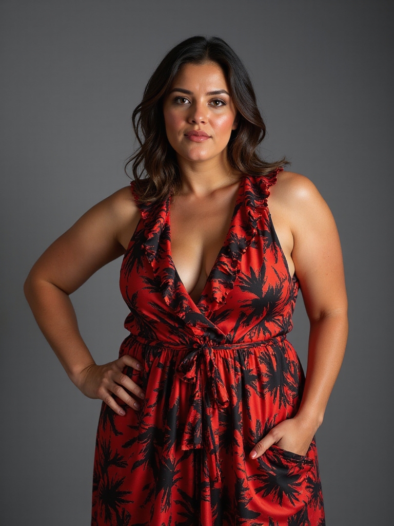 celebrate curves with bold prints