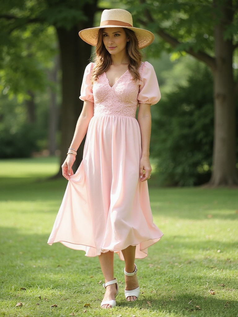 charming spring picnic attire