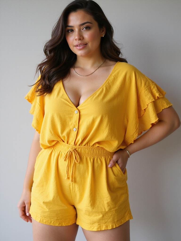 chic comfy plus size rompers