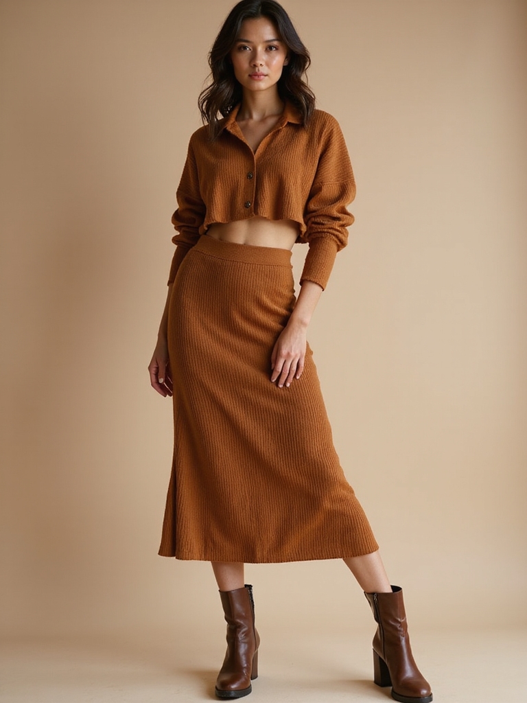 chic cozy knit ensembles