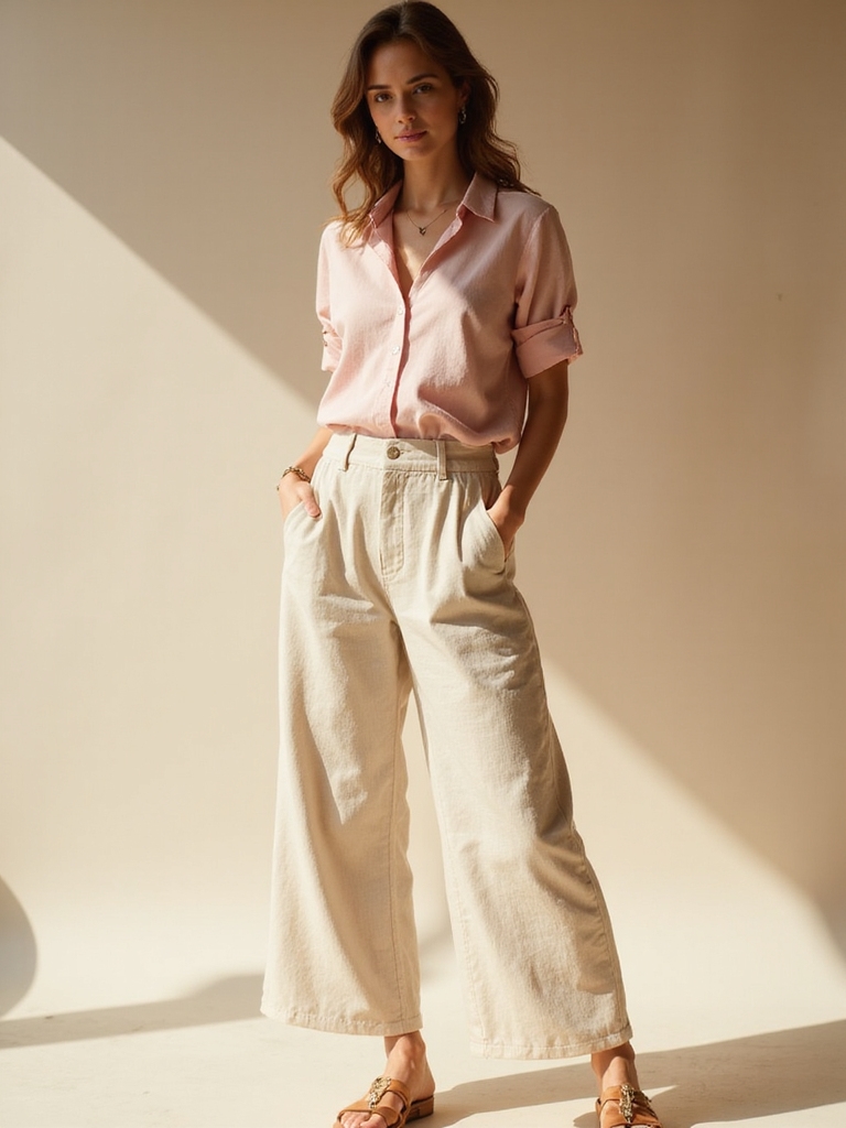 chic lightweight linen outfits