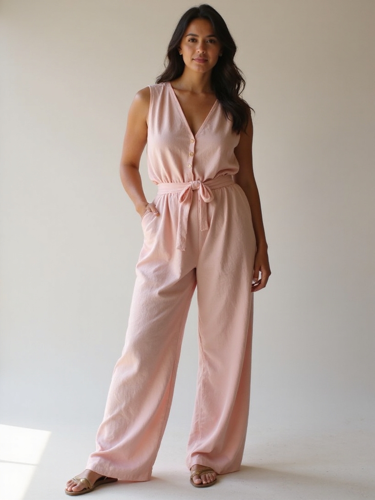 chic lightweight plus size jumpsuits