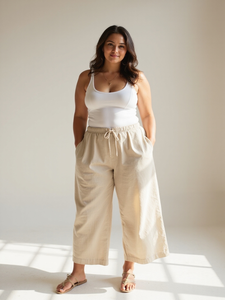 chic lightweight summer culottes