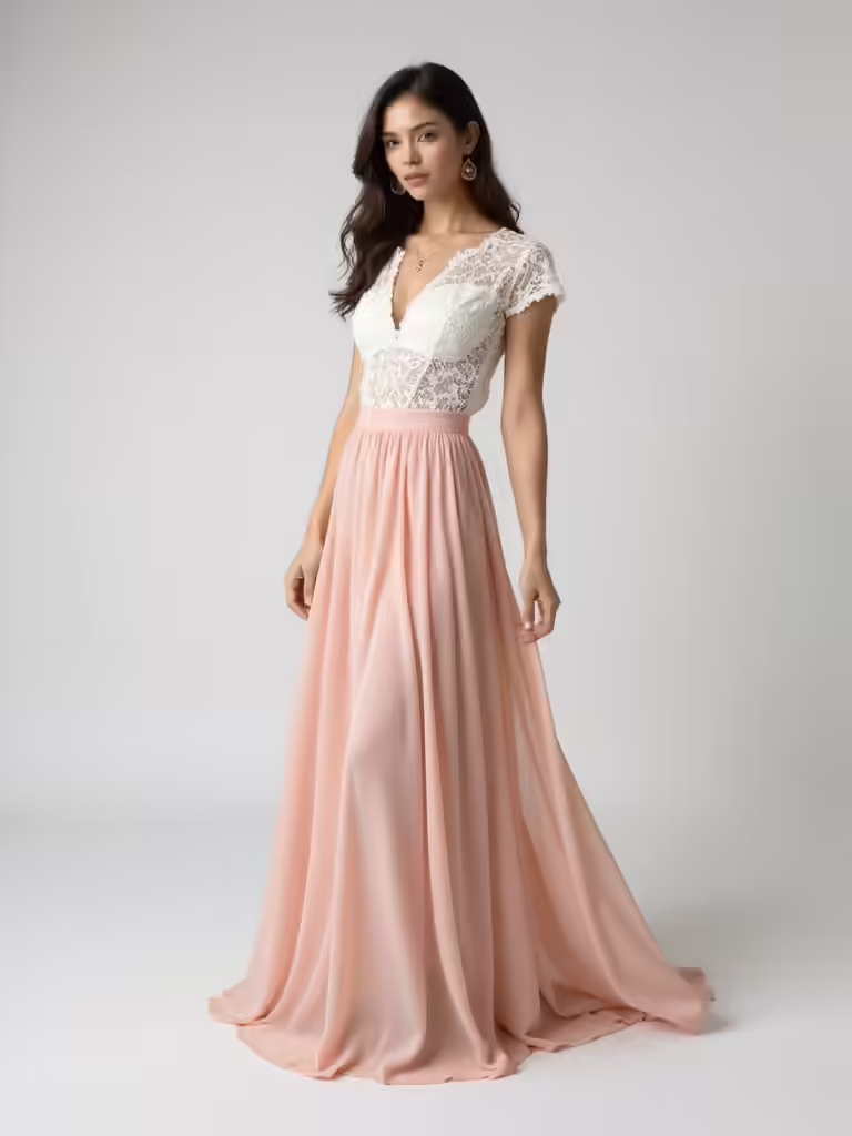 chic long skirt ensembles