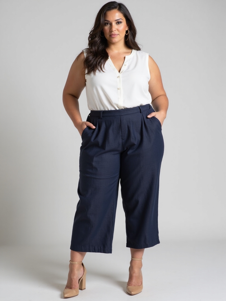 chic plus size office style