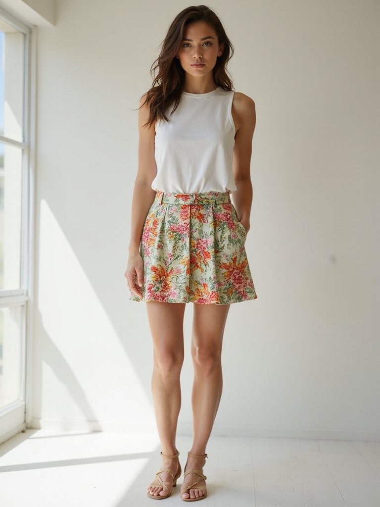 chic skirts and tops