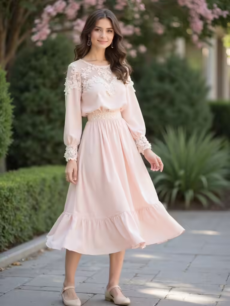 chic spring modest outfits