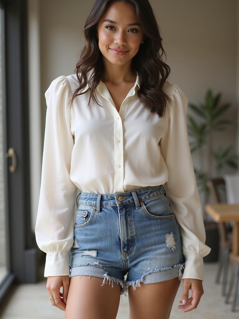 chic summer caf outfit