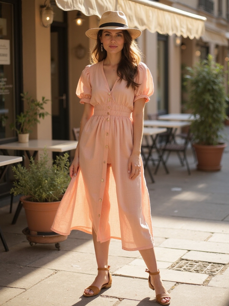 chic summer caf outfits