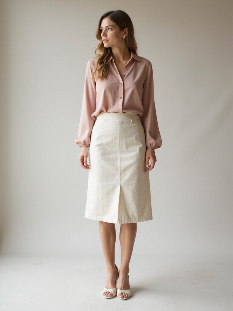 chic summer office skirts